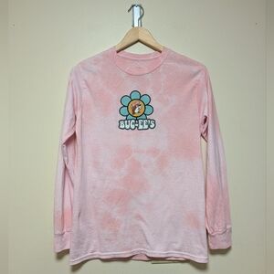 Buc-ee’s “Be Kind” Pink Tie Dye Long Sleeve Shirt – Women’s Small